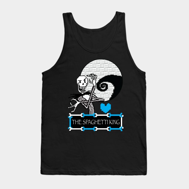 The Spaghetti King Tank Top by pixelcat